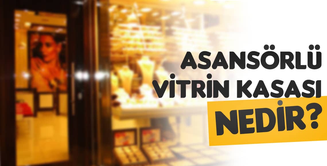 Asansörlü Vitrin Kasası Nedir?